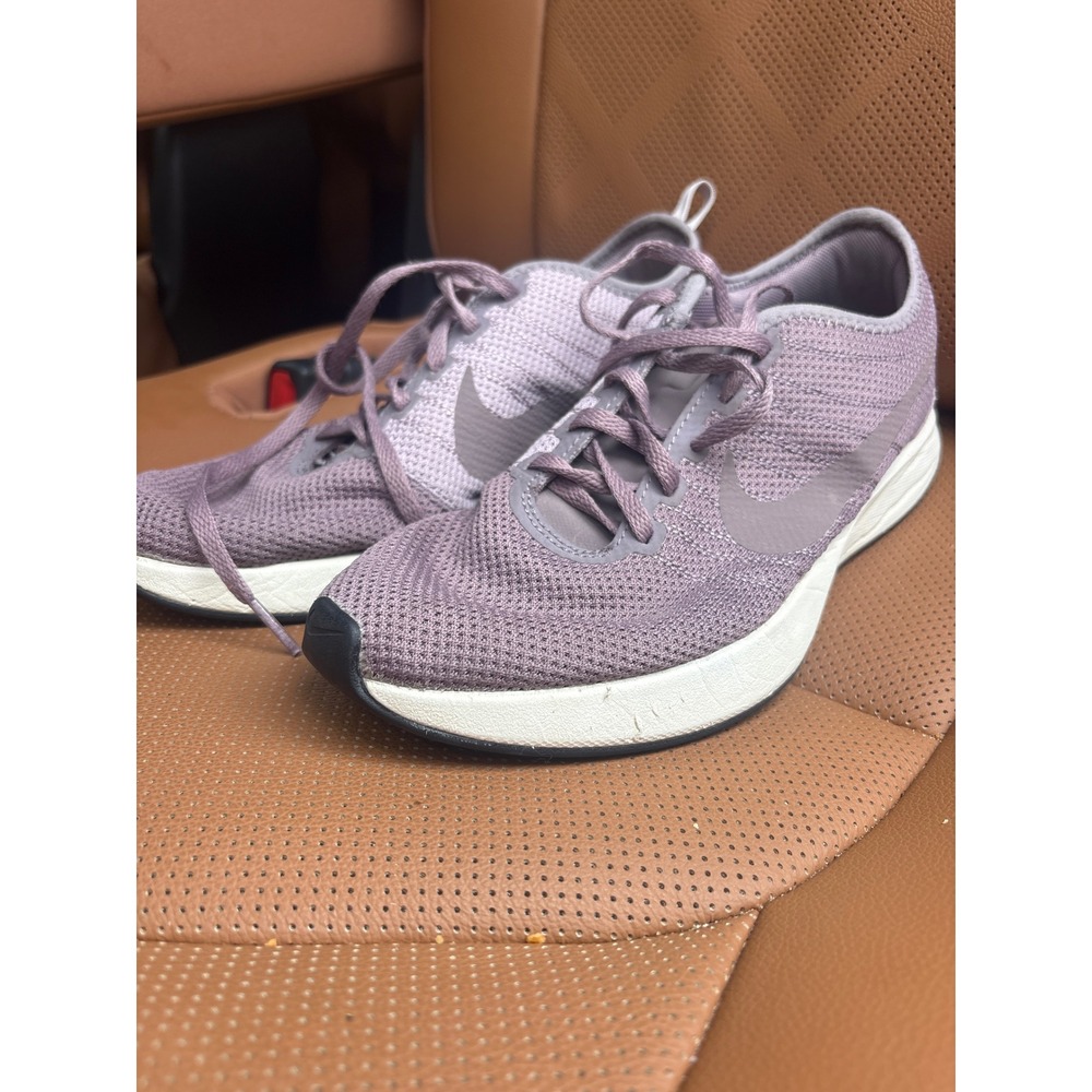 Nike Dualtone Racer Womens 9.5 Lavender Purple Running Shoes 917682-200